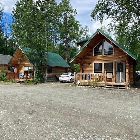 Talkeetna Log Cabin With Hot Tub Unit 1 Exterior foto
