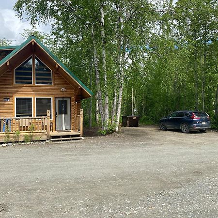 Talkeetna Log Cabin With Hot Tub Unit 1 Exterior foto