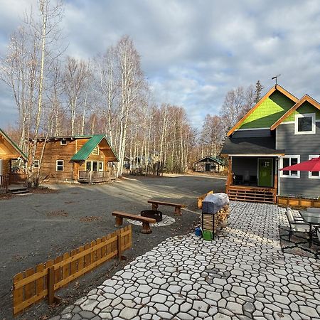 Talkeetna Log Cabin With Hot Tub Unit 1 Exterior foto