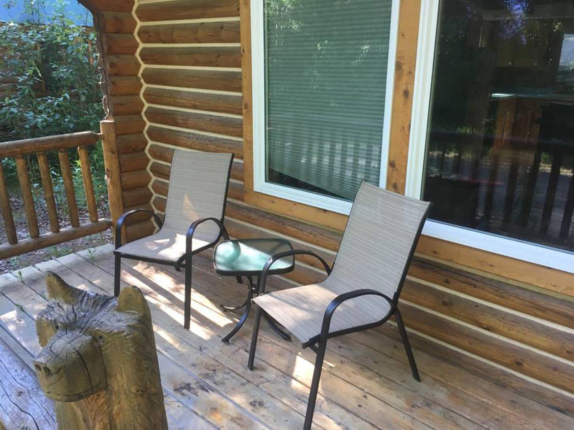 Talkeetna Log Cabin With Hot Tub Unit 1 Exterior foto