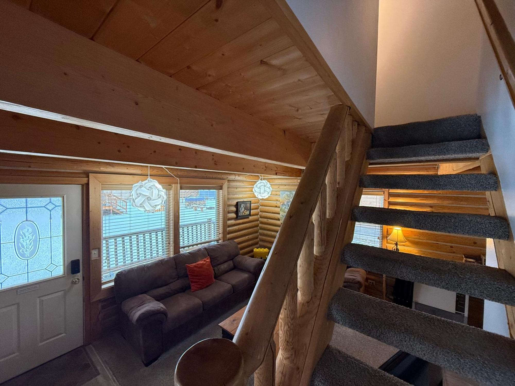 Talkeetna Log Cabin With Hot Tub Unit 1 Exterior foto